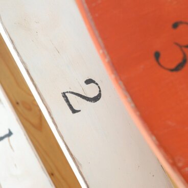 エイジング塗装　チャイルドチェア