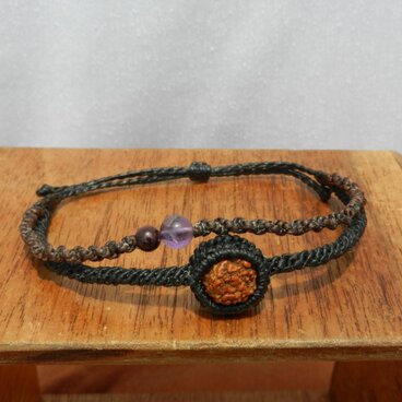 菩提樹の実ブレスレット　アンクレット