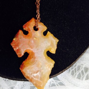 矢じりネックレス