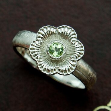 Fiore - リング 11号(ペリドット) fio-r00pd