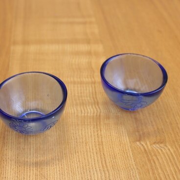 マーガレット小鉢（ブルー）