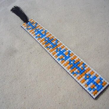 いかりマークの刺繍しおり 【送料無料】