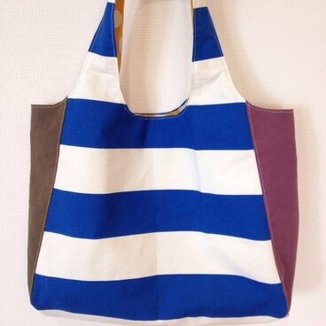 BORDER × COLOR トートバッグ B