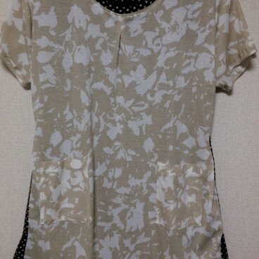 《予約販売》ベージュ＆ドット