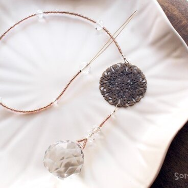 サンキャッチャー　「ドイリーAG」