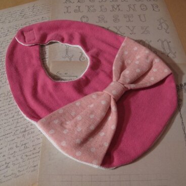 私のおめかしRibbon Bib no.02
