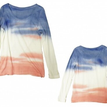 夕焼けのカットソー