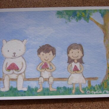 夏のポストカード