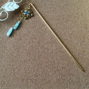 かんざし オリエンタル風チャーム