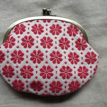 こぎんがま口 -梅の花-