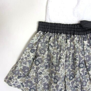 サイズ80 リバティBetsy C&S限定 たっぷりギャザースカート　