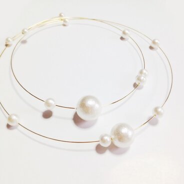 泡になるフープブレスレット