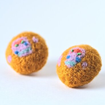 おサル ピンブローチ (1個)