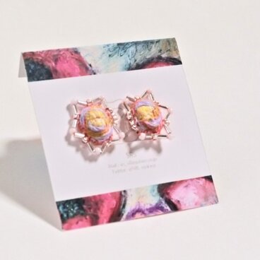 Etoile -イヤリング・ピンクミニ- ※