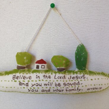 オーナメント　小さなお家　(大)