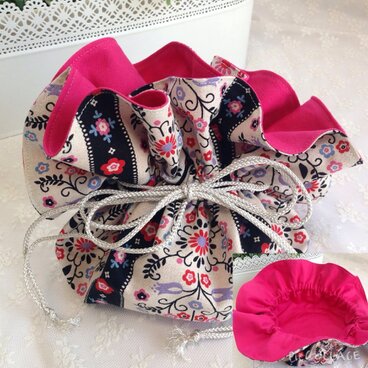 No.17 matryoshka flowery bag