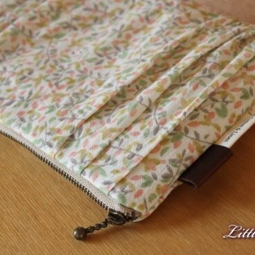 ＊送料無料＊シフォンフラットポーチ