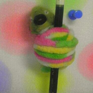 羊毛フェルトdeぬくまりメジロ