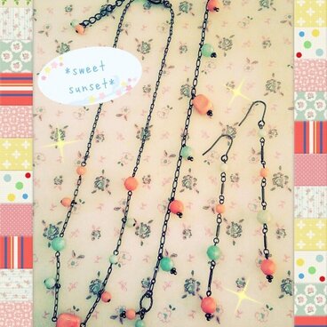 *baby-pink + baby-blue* 3点セット