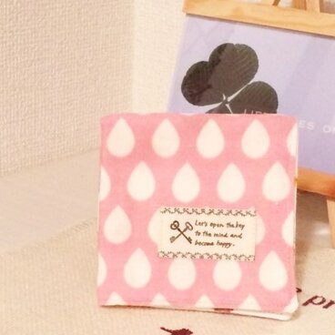 ふんわりガーゼハンカチ 『しずく×どうぶつ』