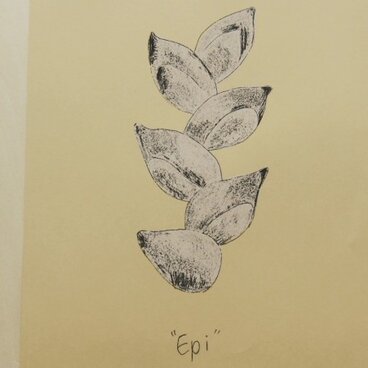 謄写版刷 パンポスター"Epi"