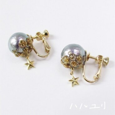 雨上がりの宙 イヤリング