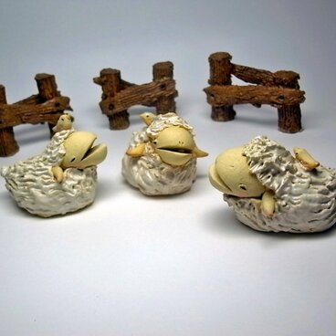 ヒツジさん（鳥さん付）