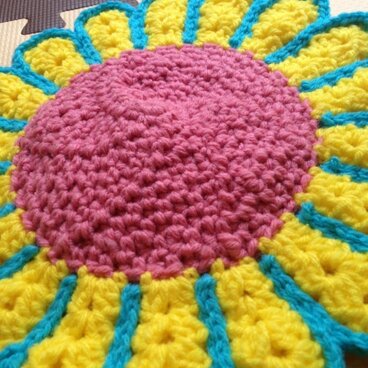 まるでお花畑シートクッションP 3姉妹