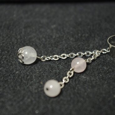 天然石　イヤーカフス