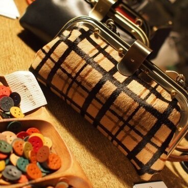 ピアッツァ240　限定品ハラコ　バーバリーチェック