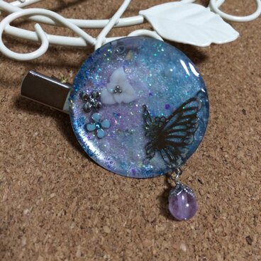 泡色のピン＆クリップ