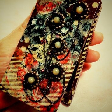 【一点物】デコラティブ コンパクトミラー