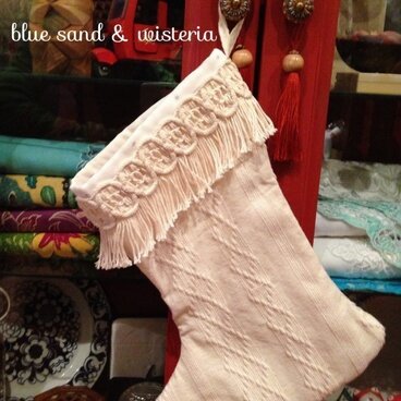 【SALE -300yen】サンタさんお願い！(白い靴下)