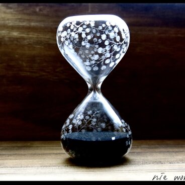 【受注制作】砂時計*M--南天の実