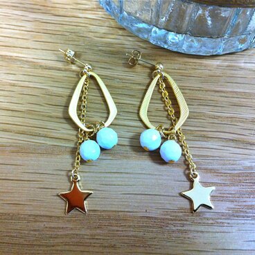 ドロップリングから流れるゴールド☆スター