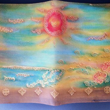 本革ブックカバー～優しい時間～