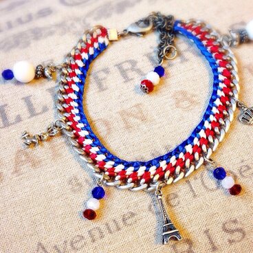 犬 アクセサリートリコロール(中)