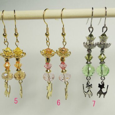 ネコシーシャピアス＆イヤリング