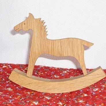 ミニチュア木馬　大