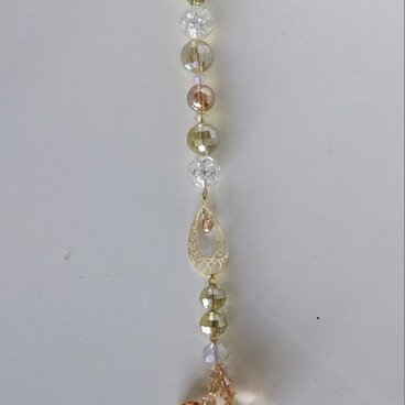 ミニ　サンキャッチャー　ゴールド・ハート