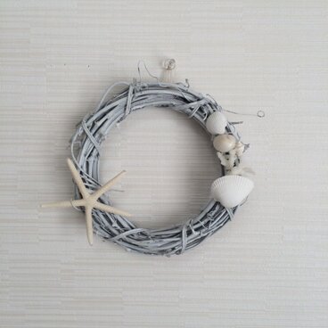 ヒトデとシェルのリース