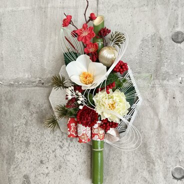 つばき壁掛け飾り