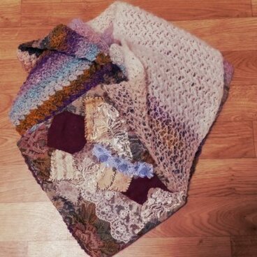 つぎはぎ、まふらー