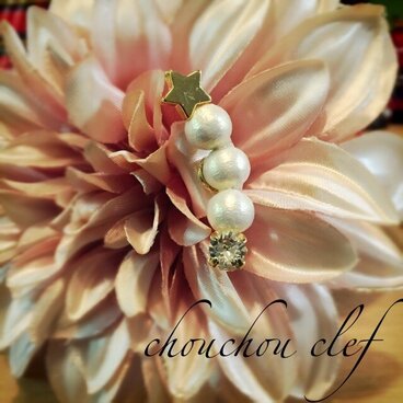 流れ星のイヤーカフ