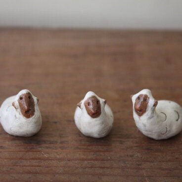 陶人形　黒ひつじ