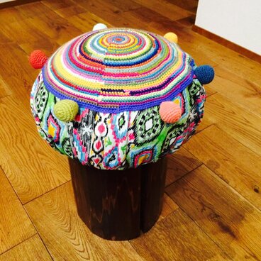 nokonoko 大きいボン玉スツール