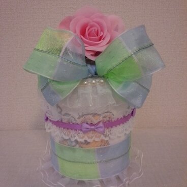 小さいおむつケーキ