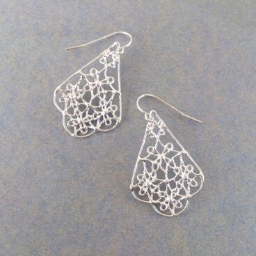 flower crystal ｼﾙﾊﾞｰﾋﾟｱｽ