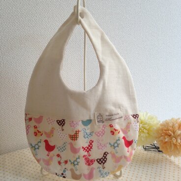 カラフルバードなツートンベビースタイ（Re）