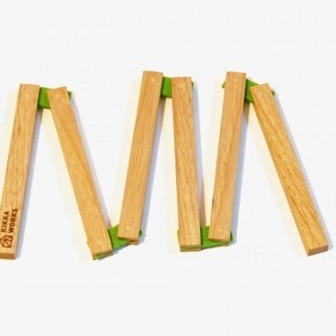 ジグザグ鍋敷き（くるみ）